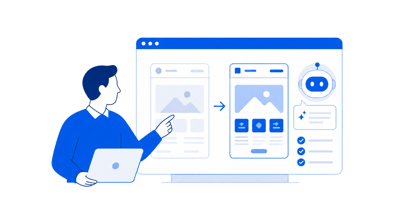AI運用レクチャーのイメージ